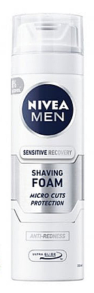 Pianka do golenia - Nivea Men Sensitive Recovery Shaving Foam — Zdjęcie N1