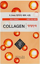 Ujędrniająca maseczka w płachcie do twarzy z kolagenem - Etude Therapy Air Mask Collagen — Zdjęcie N1