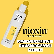 Balsam do pielęgnacji skóry głowy i cienkich włosów - Nioxin Pro Clinical System 1 Scalp + Hair Thickening Conditioner — Zdjęcie N2