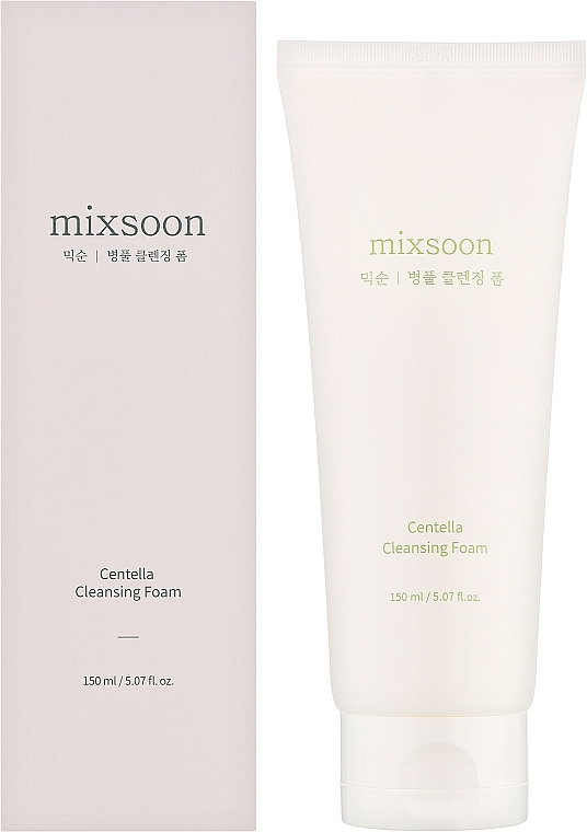 Niskokwasowa pianka dla skóry problematycznej - Mixsoon Centella Cleansing Foam — Zdjęcie N2