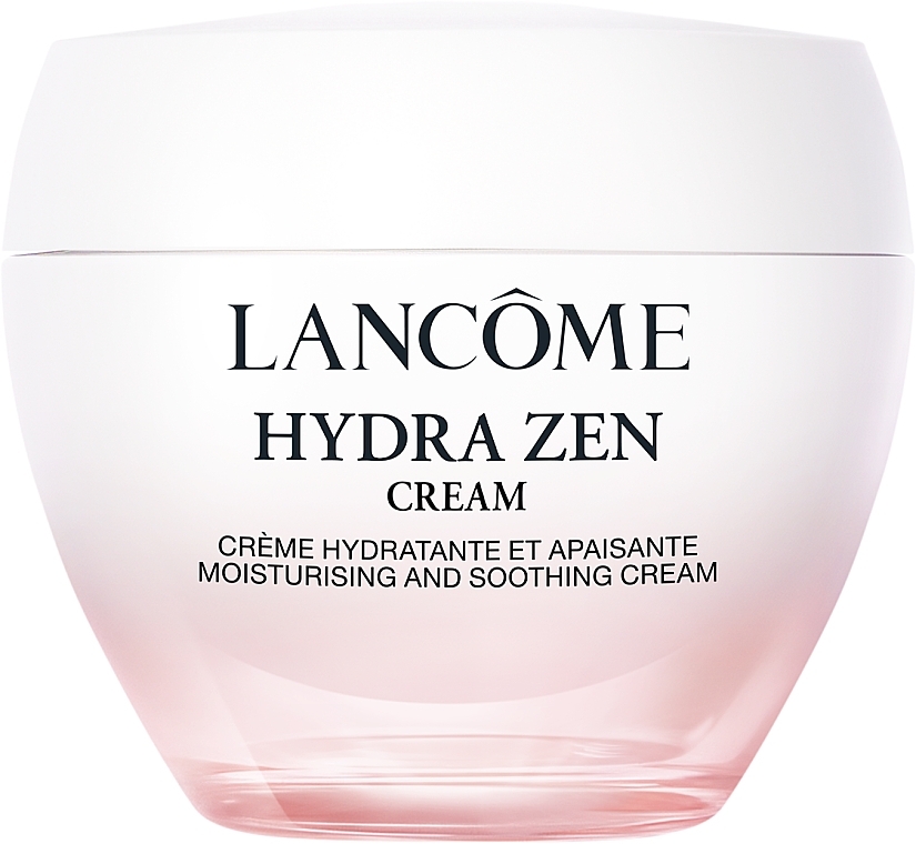 Nawilżający krem z kwasem hialuronowym i ekstraktem z róży - Lancome Hydra Zen Cream — Zdjęcie N1