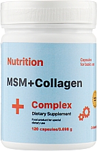 Kup suplement diety MSM + Kolagen, 120 kapsułek - EntherMeal