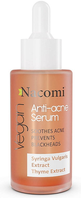 Przeciwtrądzikowe serum do twarzy - Nacomi Anti-Acne Serum