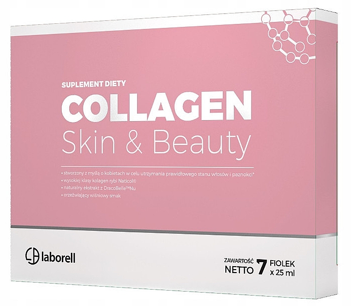 Suplement diety Kolagen Skin & Beauty - Laborell — Zdjęcie N1