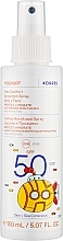 Spray przeciwsłoneczny dla dzieci - Korres Yoghurt Kids Comfort Sunscreen Spray Spf50  — Zdjęcie N1