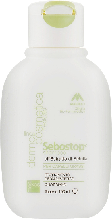 Szampon do włosów przetłuszczających się - Mastelli Sebostop Shampoo Capelli Grassi — Zdjęcie N1