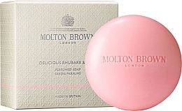 Molton Brown Delicious Rhubarb & Rose Perfumed Soap - Perfumowane mydło — Zdjęcie N1