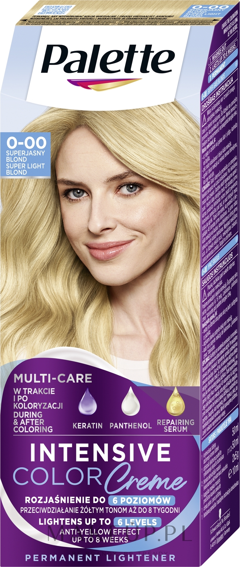 Farba do włosów - Palette Intensive Color Creme Long-Lasting Intensity Permanent — Zdjęcie 0-00 (E20)