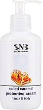 Kup Ochronny krem zimowy do rąk i ciała Solony karmel - SNB Professional
