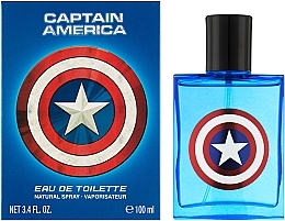 Marvel Captain America - Woda toaletowa — Zdjęcie N2