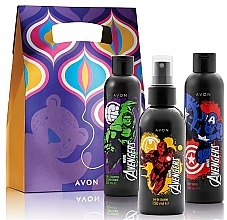 Zestaw - Avon Marvel Avengers (sh/gel/200ml + edt/150ml + shampoo/200 ml + bag)  — Zdjęcie N1
