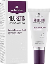 Rozjaśniające serum wzmacniające do twarzy - Cantabria Labs Neoretin Serum Booster Fluid — Zdjęcie N2