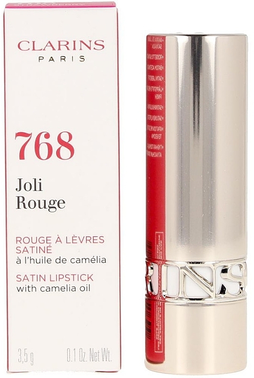 Szminka do ust - Clarins Joli Rouge Satin Lipstick — Zdjęcie N2