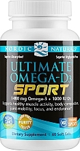 Suplement diety Omega-D3 Sport, 1480 mg - Nordic Naturals Ultimate Omega-D3 Sport — Zdjęcie N1