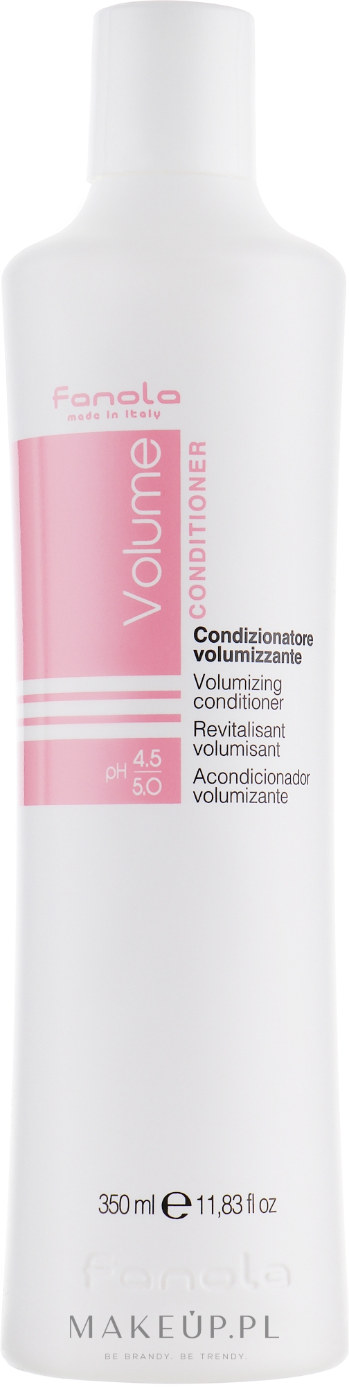 Odżywka do włosów cienkich zwiększająca ich objętość - Fanola Volumizing Conditioner — Zdjęcie 350 ml