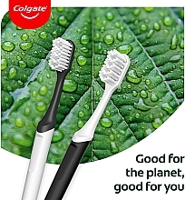 Szczoteczka do zębów nadająca się do recyklingu, szaro-biała - Colgate RecyClean Soft — Zdjęcie N8