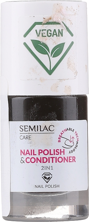 PRZECENA! Odżywka do paznokci - Semilac Breathable Technology Nail Polish * — Zdjęcie N2