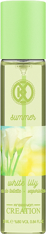 Kreasyon Creation Summer White Lily - Woda toaletowa  — Zdjęcie N1