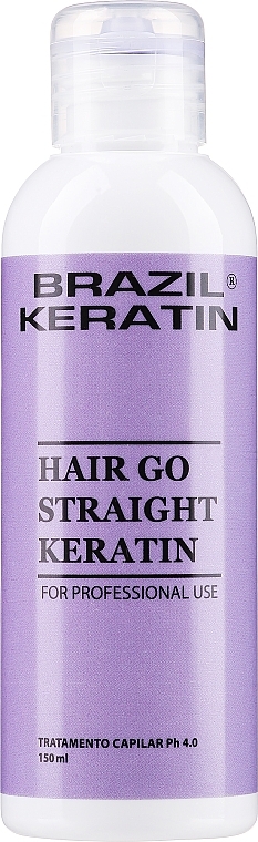 PRZECENA! Profesjonalny keratynowy zabieg do wygładzania włosów - Brazil Keratin Hair Go Straight Coco Chocolate * — Zdjęcie N1