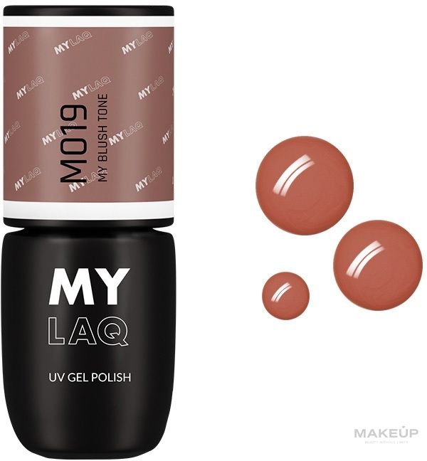 WYPRZEDAŻ Lakier hybrydowy do paznokci - MylaQ UV Gel Polish * — Zdjęcie M019 - My Blush Tone