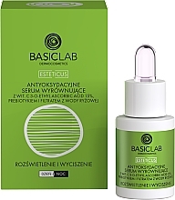 Kup Antyoksydacyjne serum wyrównujące do twarzy z witaminą C 15% Rozświetlenie i wyciszenie - BasicLab Dermocosmetics Esteticus 