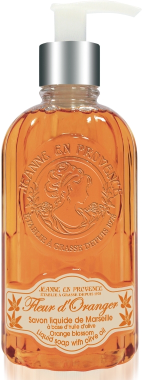 Pomarańczowe mydło w płynie - Jeanne en Provence Douceur de Fleur d’Oranger Liquid Soap — Zdjęcie N1