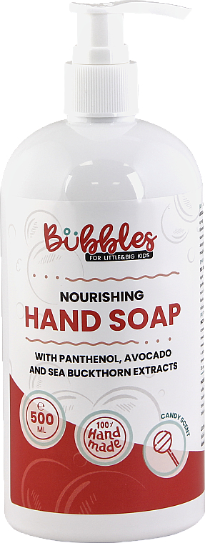 Odżywcze mydło w płynie do rąk - Bubbles Nourishing Hand Soap — Zdjęcie N1