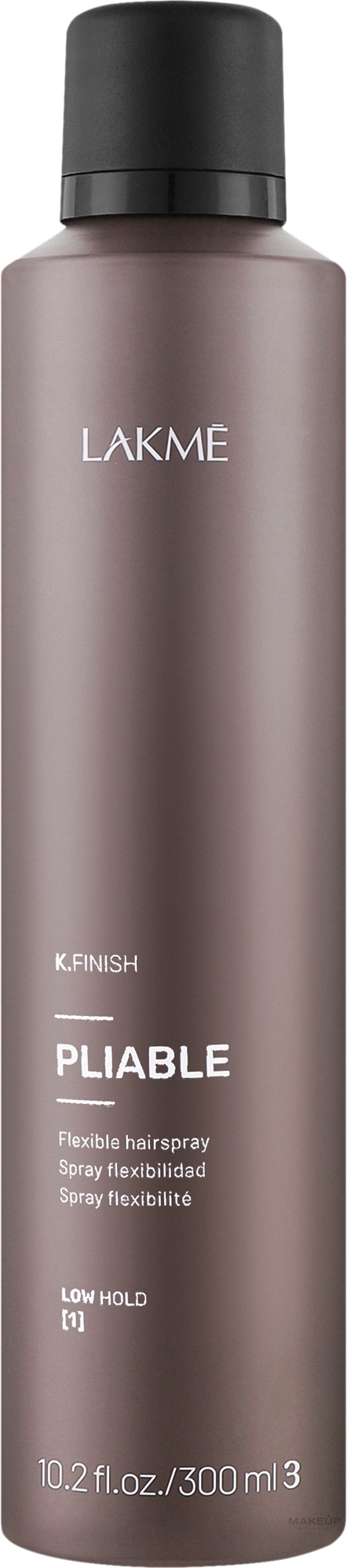 Lakier do włosów - Lakme K.Finish Pliable Flexible Hair Spray — Zdjęcie 300 ml