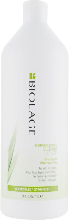 Oczyszczający szampon normalizujący do wszystkich typów włosów - Biolage Normalizing CleanReset Shampoo — Zdjęcie N3