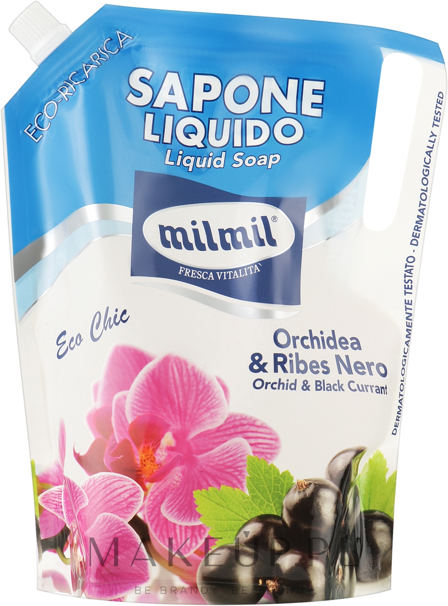 Mydło w płynie do rąk - Mil Mil Liquid Soap Orchidea + Black Currant (wymienny wkład) — Zdjęcie 900 ml
