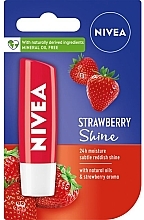 Balsam do ust Truskawka - NIVEA Strawberry Shine — Zdjęcie N1