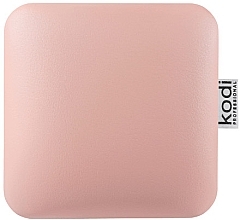 Podłokietnik do manicure Kwadrat, Light Pink - Kodi Professional — Zdjęcie N1