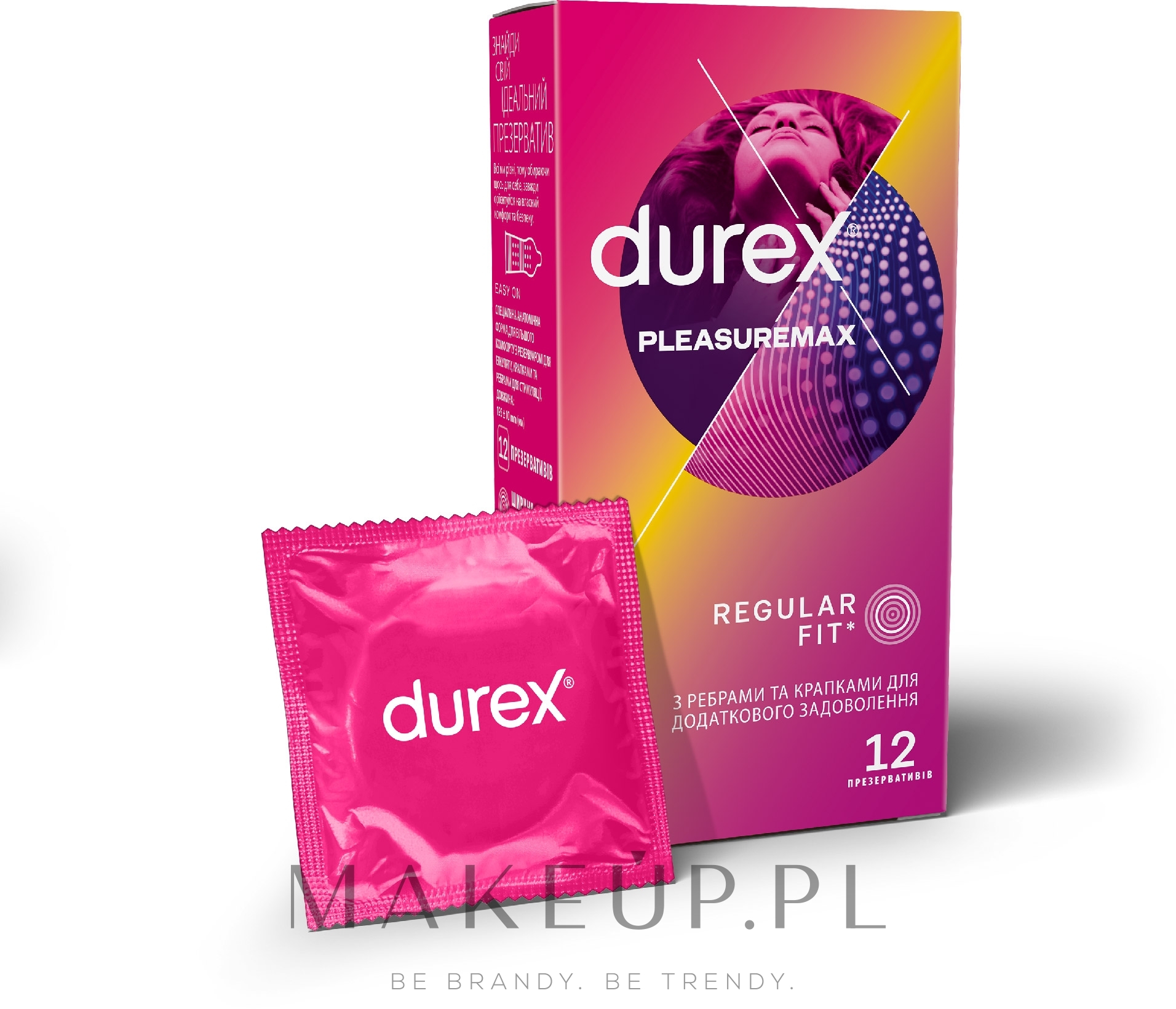 Prezerwatywy, 12 szt. - Durex Pleasuremax — Zdjęcie 12 szt.