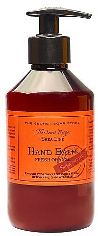 Balsam do rąk Pomarańcza - Soap&Friends Shea Line Fresh Orange Hand Balm — Zdjęcie N1
