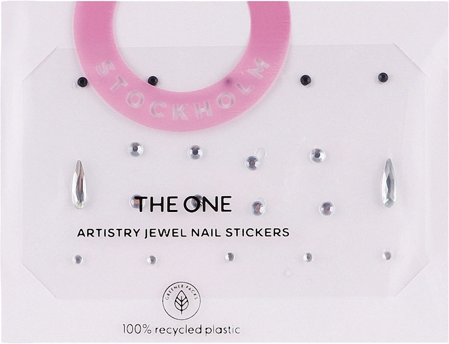 Naklejki do stylizacji paznokci, 20 szt. - Oriflame The One Artistry Jewel Nail Stickers  — Zdjęcie N1
