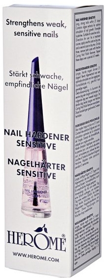 Delikatny preparat wzmacniający paznokcie - Herome Nail Hardener Sensitive — Zdjęcie N1