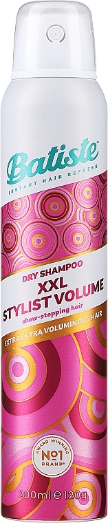 PRZECENA! Suchy szampon zwiększający objętość włosów - Batiste XXL Stylist Volume Dry Shampoo * — Zdjęcie N2