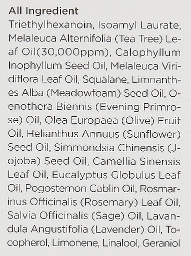 Kompleksowe oleje dla skóry problematycznej - Manyo Tea Tree Herb Oil — Zdjęcie N3