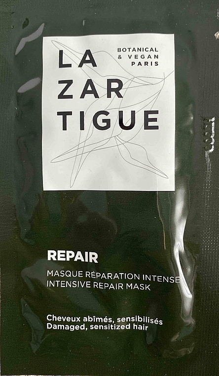 PREZENT! Intensywnie rewitalizująca maska do włosów - Lazartigue Repair Intensive Repair Mask (próbka) — Zdjęcie N1