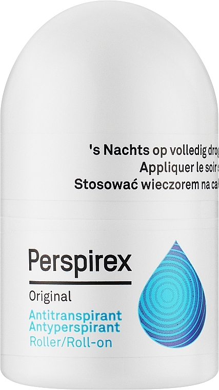 Antyperspirant zwalczający nadmierną potliwość i nieprzyjemny zapach - Perspirex Deodorant Roll-on Original