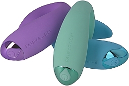 Wibrator dla par z pilotem, zielony - Fairygasm PleasureBerry — Zdjęcie N5