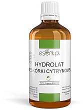 Kup Hydrolat ze skórki cytrynowej - Esent 