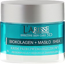 Przeciwzmarszczkowy krem z biokolagenem i masłem shea 55+ - AVA Laboratorium L’Arisse 5D Effective Skin Care 5D — Zdjęcie N2