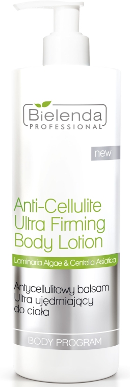 Antycellulitowy balsam do ciała - Bielenda Professional Body Program Anti-Cellulite Ultra Firming Body Lotion — Zdjęcie N1