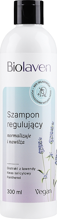 Regenerujący szampon do włosów - Biolaven Organic