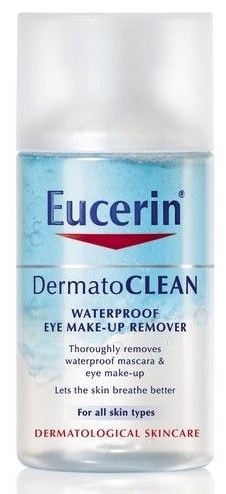 Płyn do usuwania wodoodpornego makijażu oczu - Eucerin DermatoClean Waterproof Eye Make-Up Remover — Zdjęcie N1