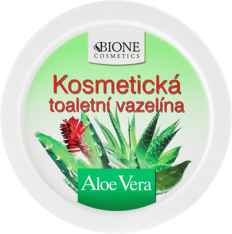 Wazelina kosmetyczna z aloesem - Bione Cosmetics Aloe Vera Cosmetic Vaseline — Zdjęcie N1