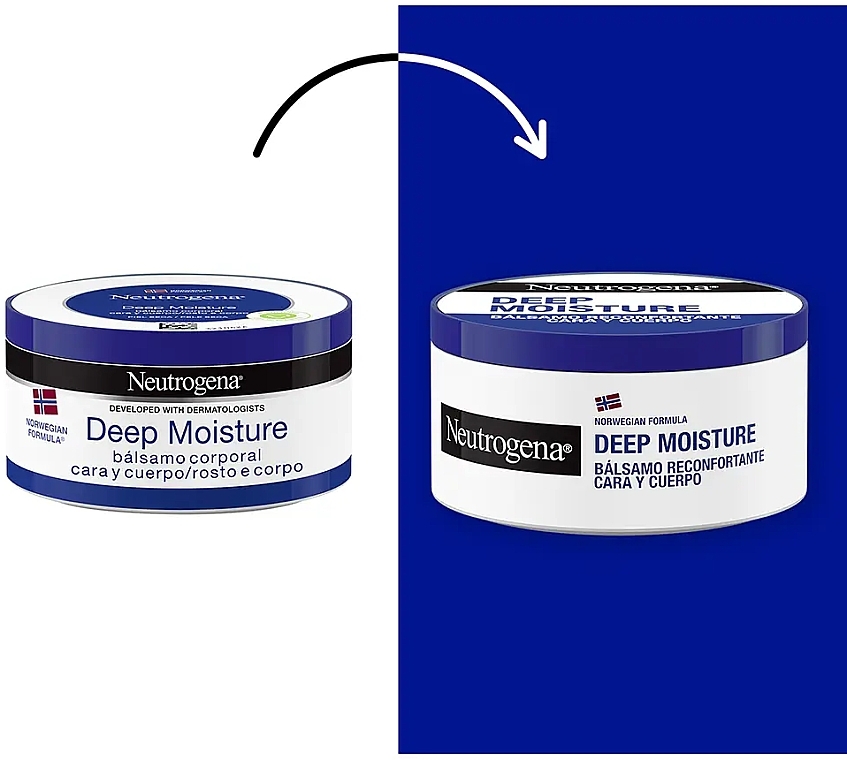 Zestaw - Neutrogena Norwegian Formula Comforting Deep Hydration Balm (balm/2x300ml) — Zdjęcie N2