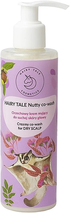 Orzechowy krem myjący do suchej skóry głowy - Hairy Tale Nutty Co-Wash — Zdjęcie N1