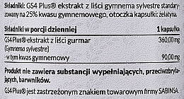 Suplement diety Gymnema sylvester - PharmoVit Classic Gymnema Sylvestre Extract 360 Mg — Zdjęcie N3